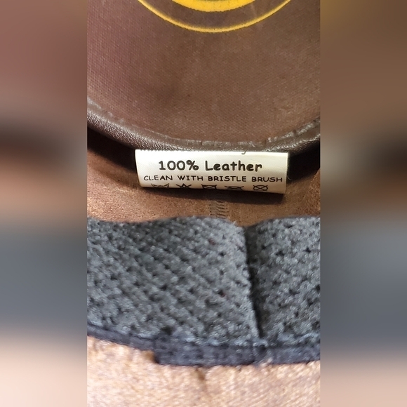 OUTBACK Survival gear Vintage Leather Brown Western unsix  Hat - Picture 8 of 14